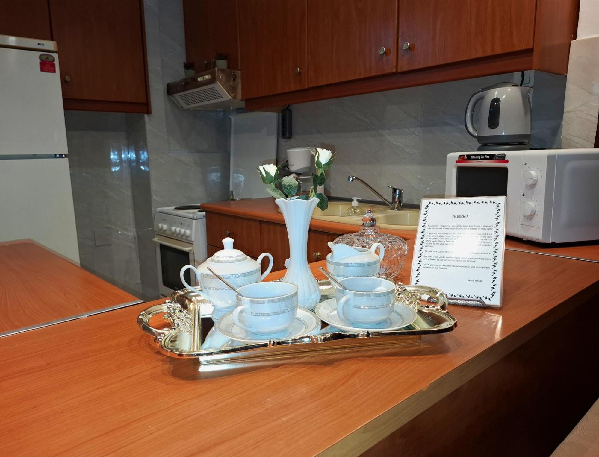 Anna Maria Greek Filoxenia Apartment Pire Dış mekan fotoğraf
